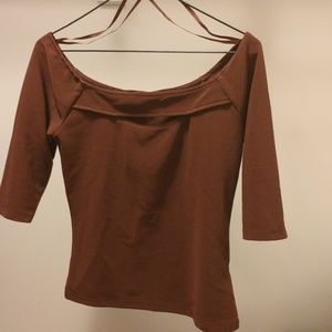 Brown Long Sleeves Top 🇨🇦